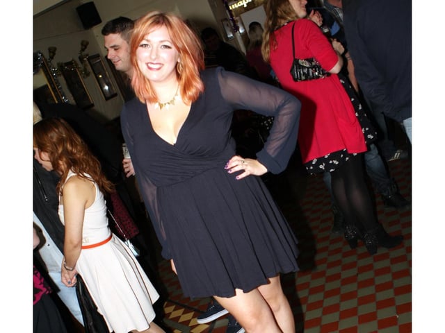 Jess on a night out.