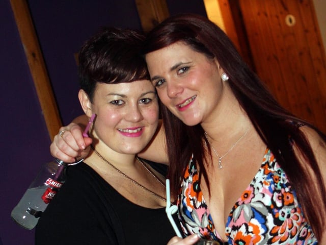 Claire and Emma in The George.