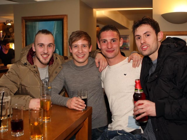 Josh, Hibbart, Lenny and Blu in Klosters.