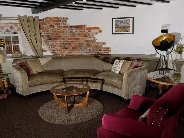 One of the lounges in the mill.