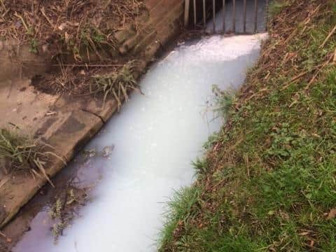 The beck on Weaponness Valley Road.