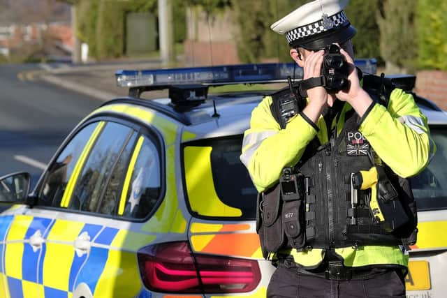 Observing traffic. Picture: JPI Media/ Richard Ponter