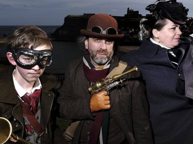 Ash, Gary and Kat enjoy a family trip to Whitby.