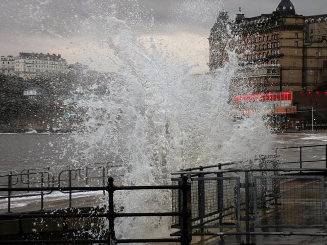 Picture taken from the lifeboat house by Colin Richardson.