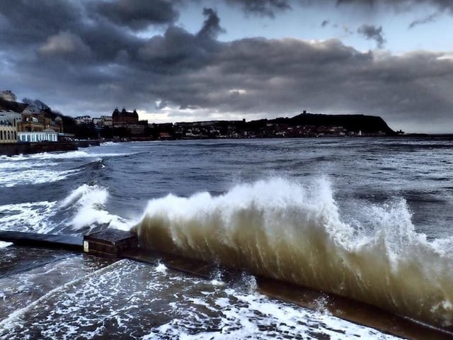 Rough seas. Picture by Keith Humphrey.