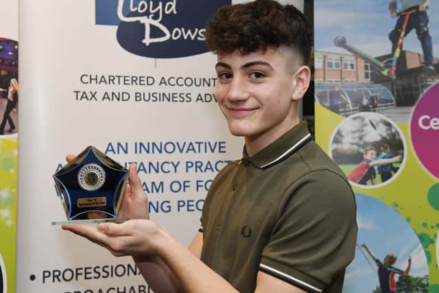 The Year 10 Sportsman of the year was Tom Riley