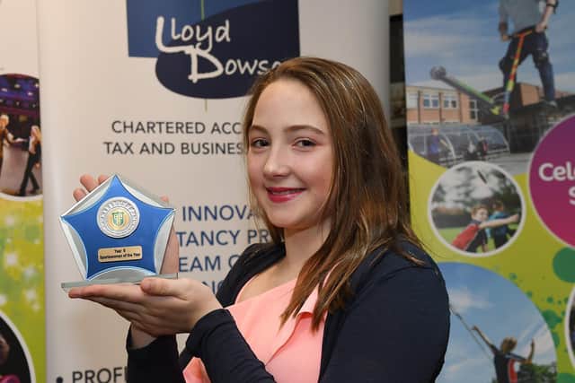 Corah Reece was Year Nine Sportswoman of the Year