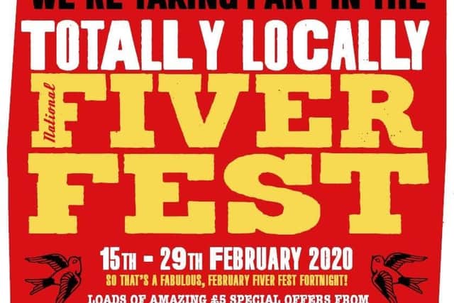 Scarborough is taking part in the national Fiver Fest campaign.