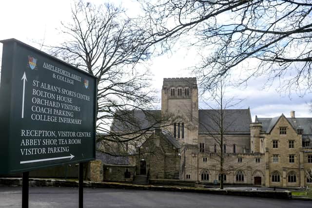Ampleforth Abbey and College. Photo: SWNS