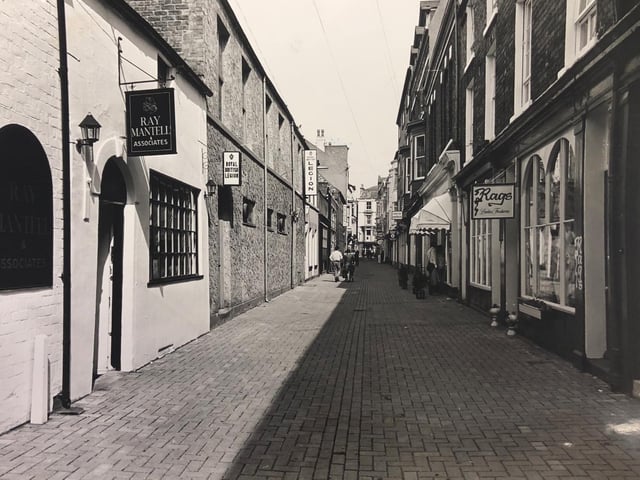 The Royal British Legion club can be seen here in 1983, which closed in January 2020.