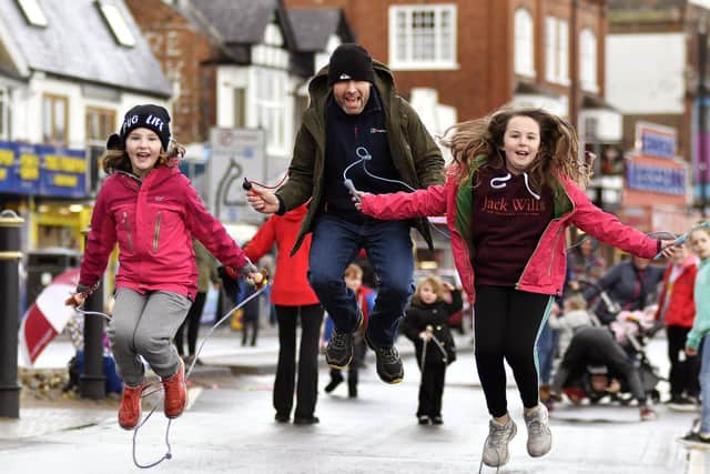 Last year's skipping.