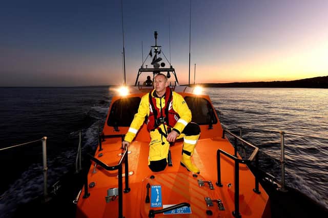 Mechanic David Horsley on board the Shannon.