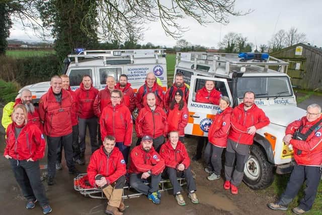Scarborough and Ryedale Mountain Rescue Team. Credit: Image North Photography.
