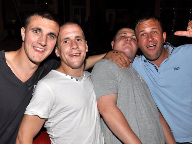 Andy, Rocky, Biff and Scott.