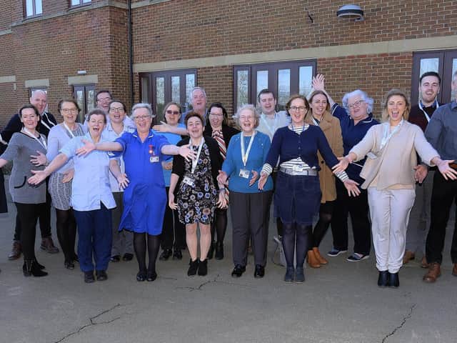 Some of the Saint Catherine's staff