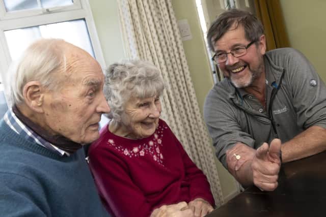 David Bridge is making a huge difference in Peter and Chris's lives.