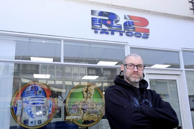 R2 Tattoo owner Dan Stone.