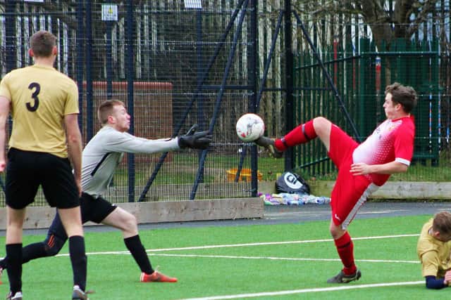 Jake Moore scored twice for Edgehill Reserves