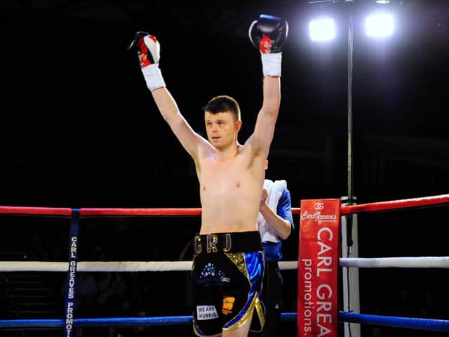 George Rhodes returned to the ring with a win at Doncaster