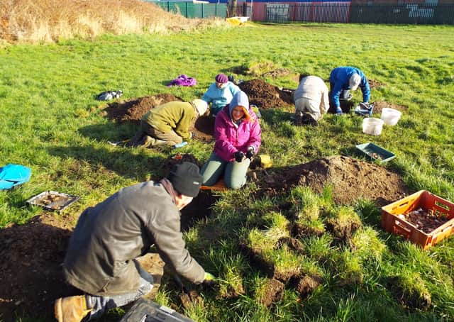 The new exhibition covering the Queensgate dig runs until Monday, March 23.