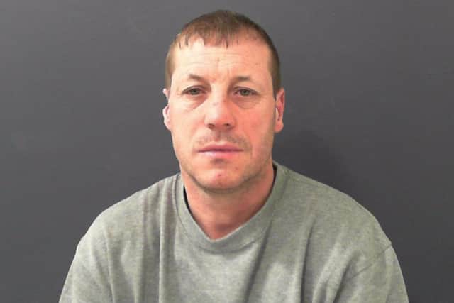 William Lowther of Copgrove Road, Bradford was sentenced to two years and four months. Picture from North Yorkshire Police