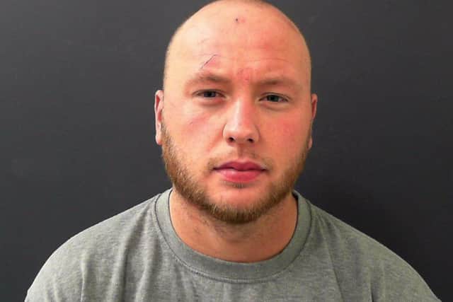 Abraham Fox, of Rowanwood Gardens, Bradford was sentenced to two years and eight months. Picture from North Yorkshire Police