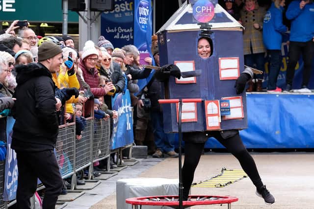 CPH taking on an obstacle. Picture: JPI Media/ Richard Ponter