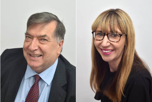 From left: The next mayor and deputy, Eric Broadbent and Roxanne Murphy. Pictures: JPI Media/ Richard Ponter