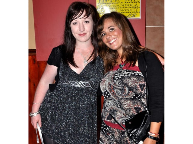 Lauren and Sophia in Quids Inn.