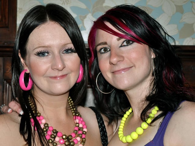 Beauties Emma and Tammy in Bar 2B.
