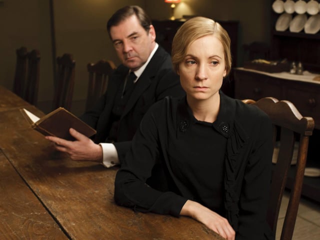 Joanne starred in all six series of the hit British drama and the spin off film in 2019.