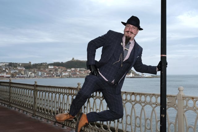 Ben Waddington shows some stylish moves.