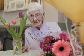 Alice Gullon, 99, at the event. Picture: JPI Media/ Richard Ponter