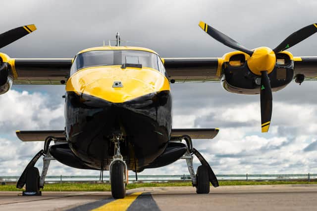 One of the new bespoke aeroplanes.