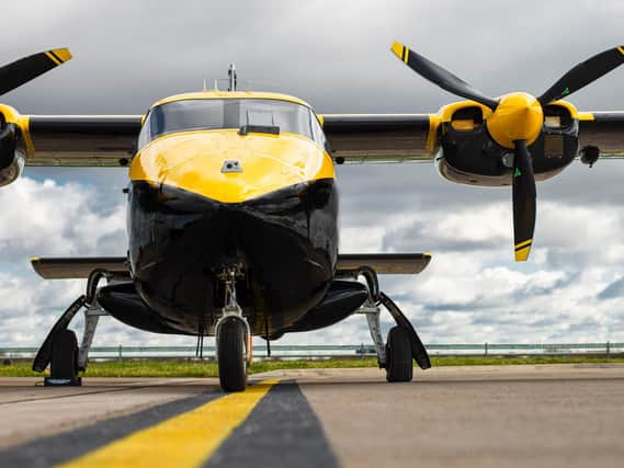 One of the new bespoke aeroplanes.