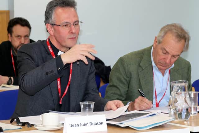 Dean John at the Rural Commission
