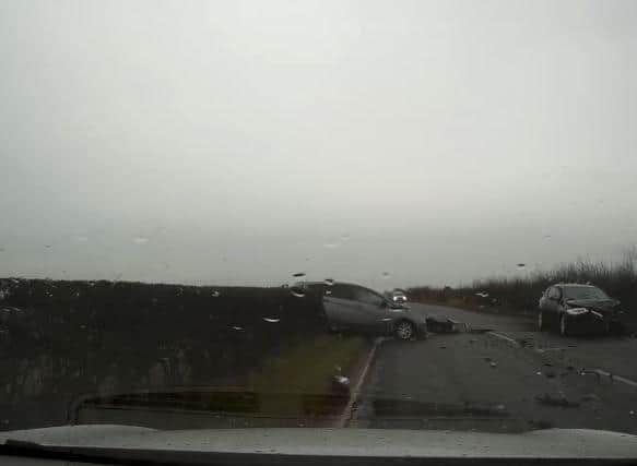 A still from the video. From North Yorkshire Police