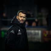 Whitby Town boss Chris Hardy