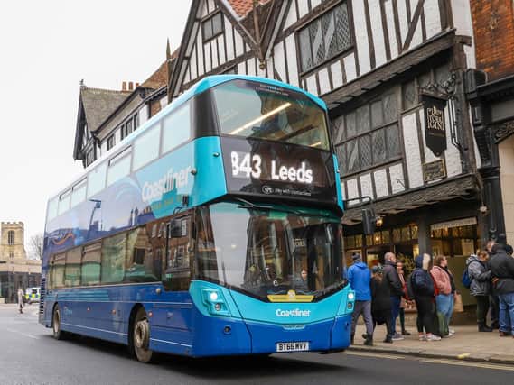Bus operators Coastliner and York and Country are offering free travel to organised groups helping to deliver vital food and medical supplies to those isolated at home due to the Coronavirus outbreak
