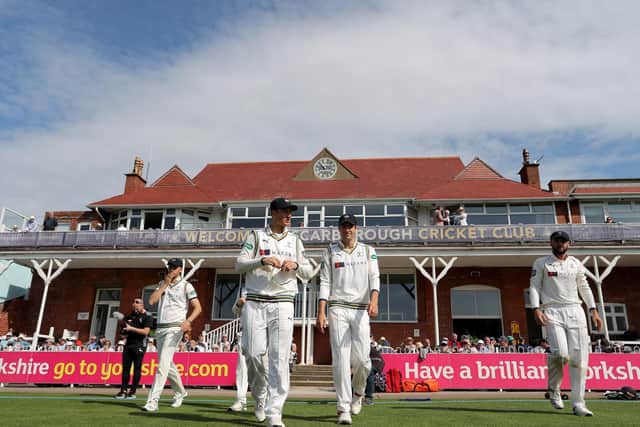 Cricket action has been postponed until further notice