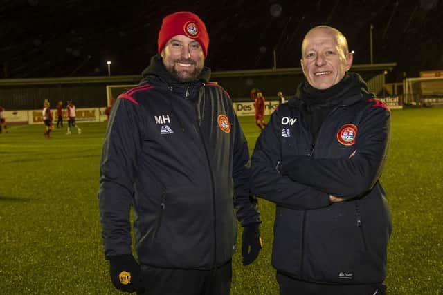 Mike Hyde and Owen Willis who have coached the team together for 10 years