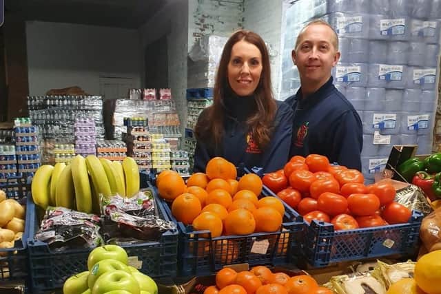 Siblings Sarah Chambers and Simon Page