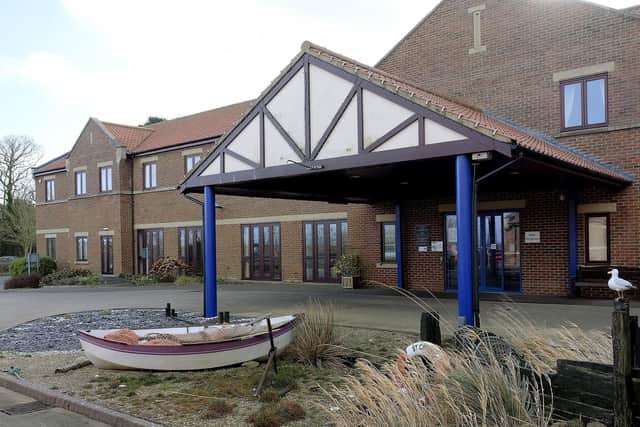 The hospice in Scarborough
