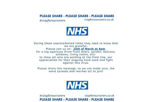 The campaign poster.