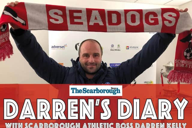 Boro boss Darren Kelly's column