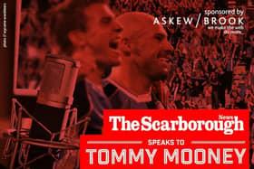 Tommy Mooney Podcast - sponsored by Askew Brook. Graphic by Adam Poole.