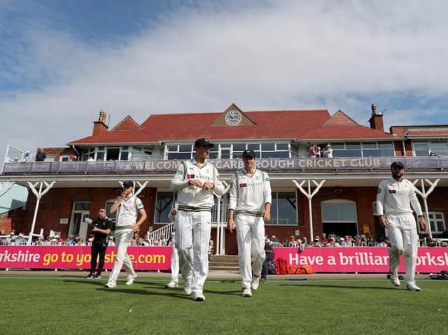 Will the Yorkshire players be walking out at North Marine Road  as scheduled in June?