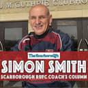 SRUFC coach Simon Smith's column