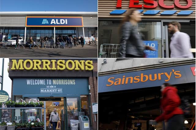Here are the new opening and closing times of supermarkets across the townand when they will be opening JUST for the elderly and vulnerable, and NHS workers: