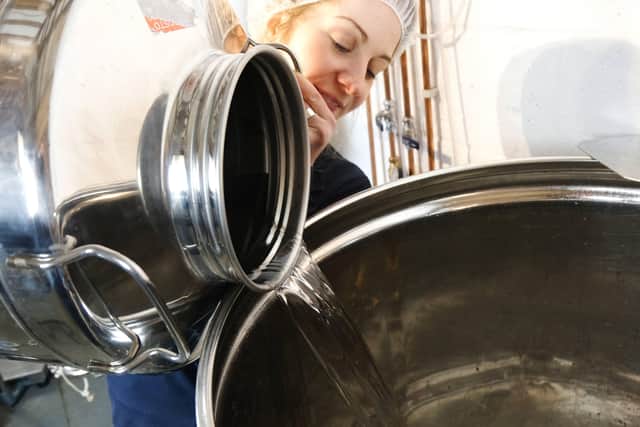 Jessica Slater of Whitby Gin.